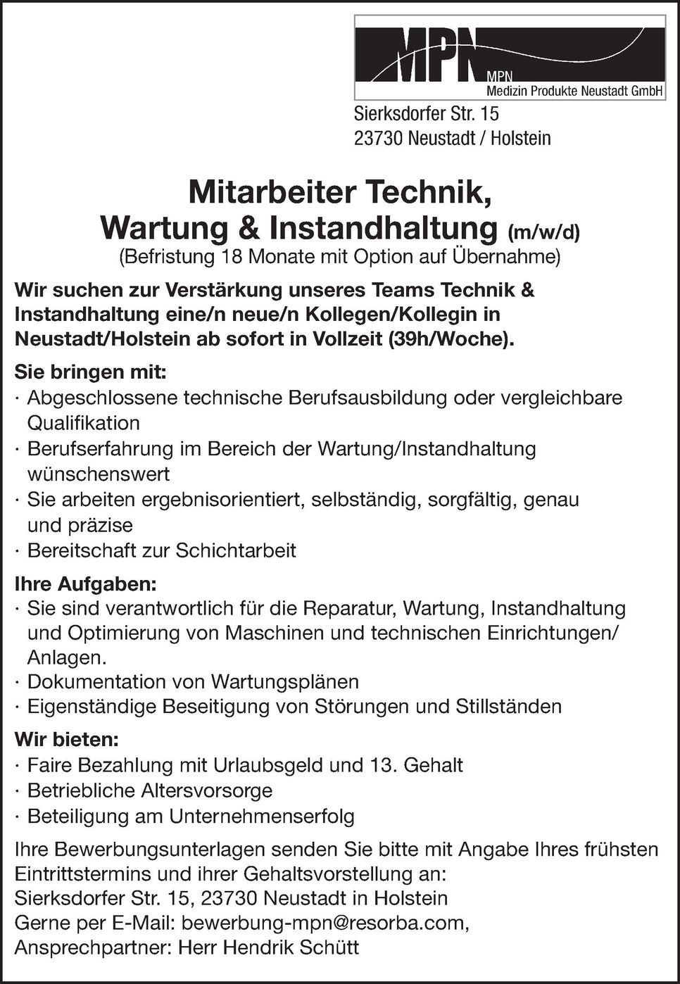Technik Mittwoch