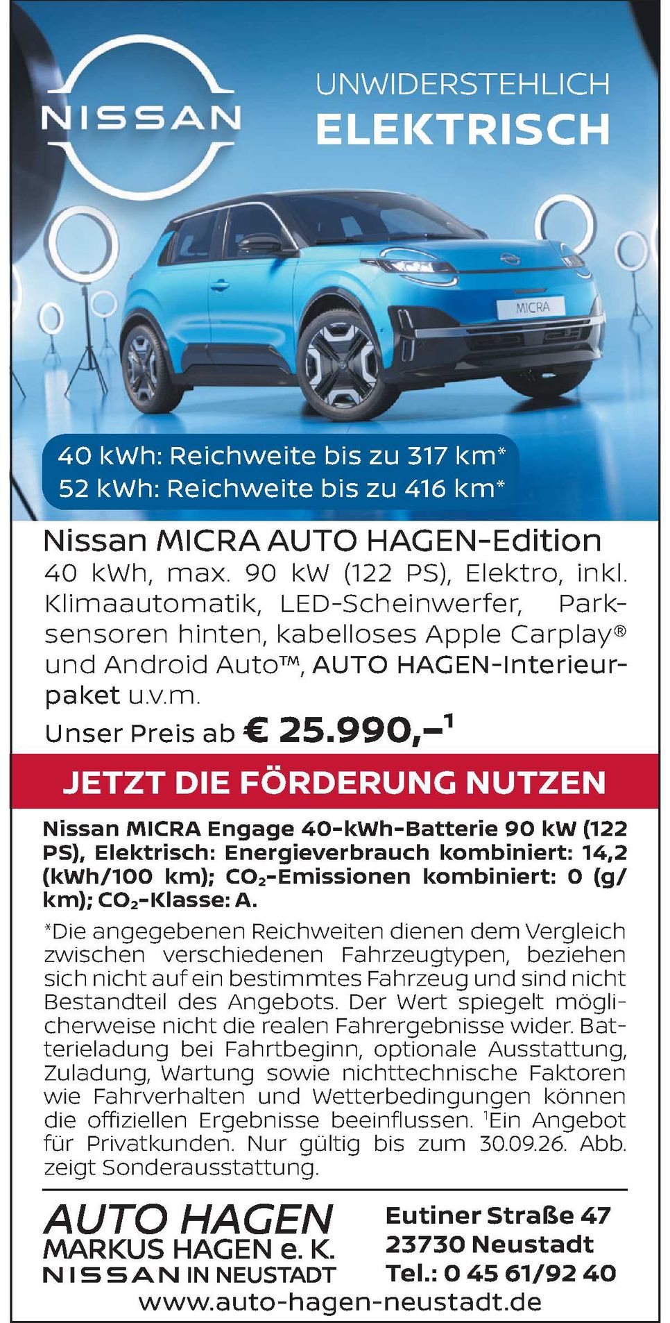 Micra Elektromobilität