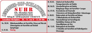 Mittagstisch Lensahn