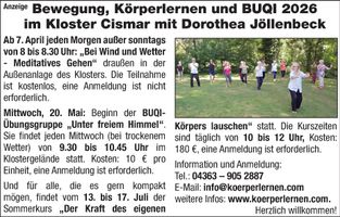 Gesundheits-Sonderseiten 2026