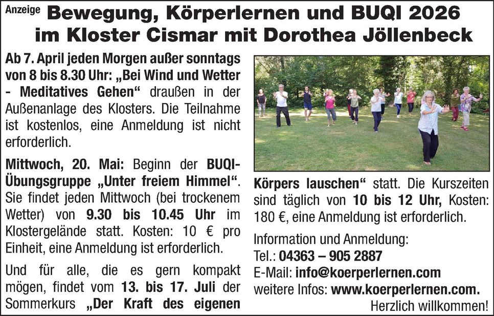 Gesundheits-Sonderseiten 2026