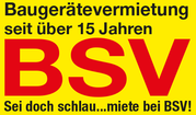 BSV Baugerätevermietung BSV Baugerätevermietung Logo