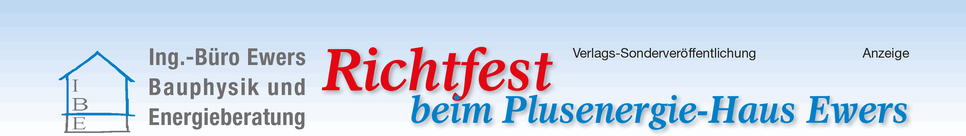 Ewers Ingenieurbüro Richtfest